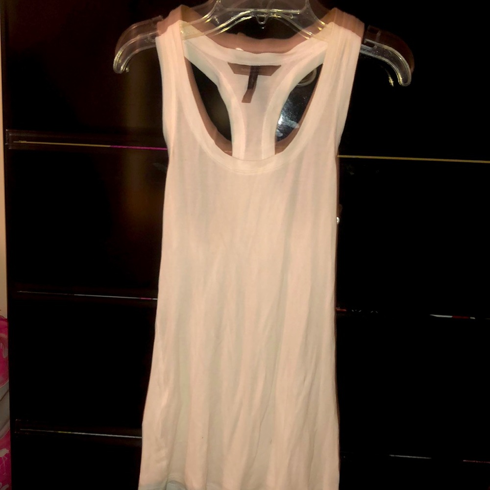 White BCBGMAXARIA tank top xs